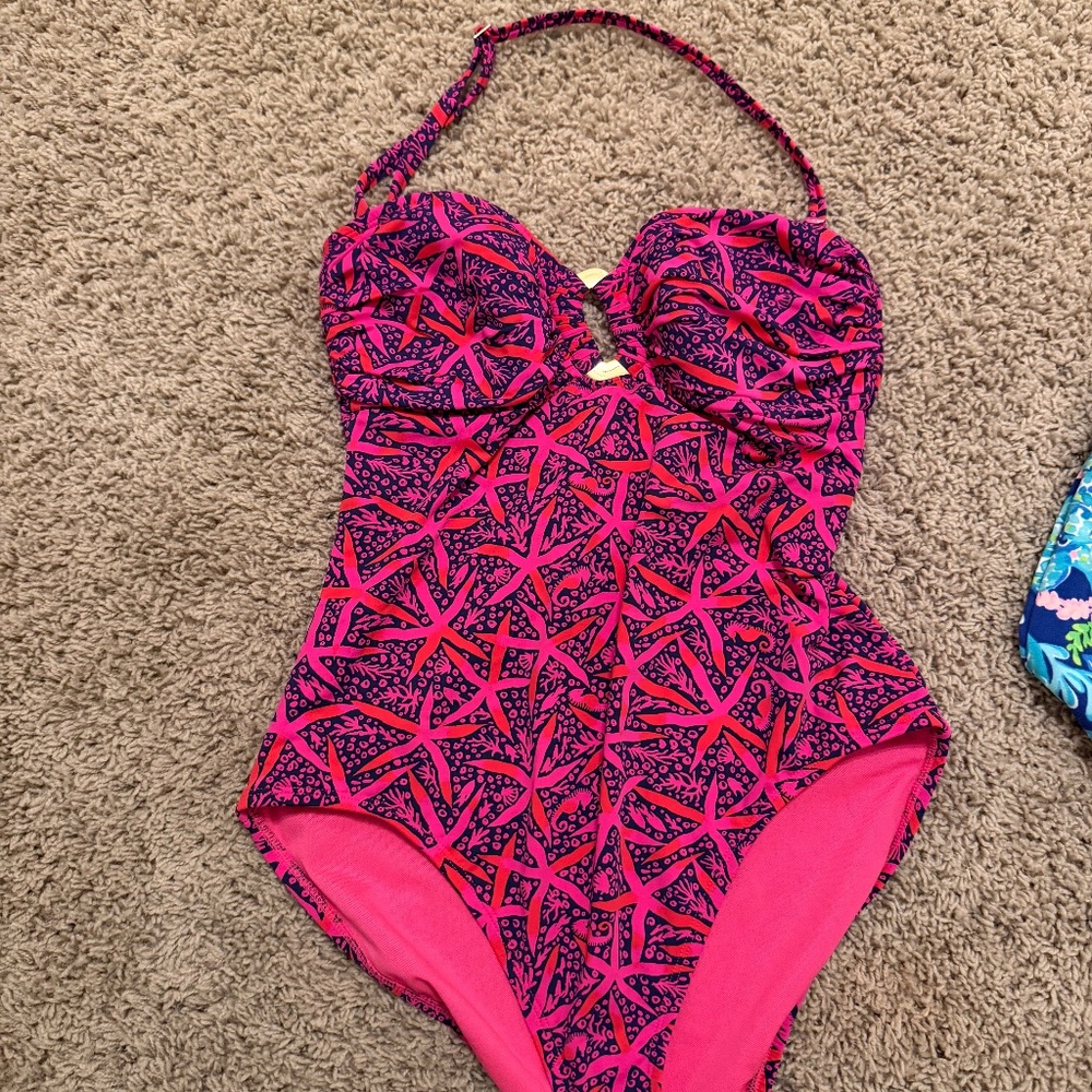 Passion Fruit Pink Star Searching Lilly Pulitzer